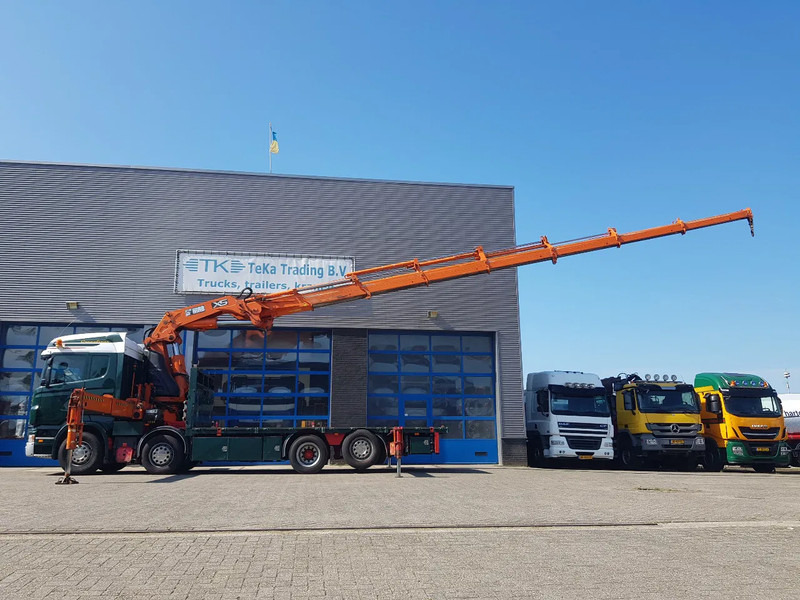 Scania R420 8x2 HIAB 800E-7 Hipro 80 ton/meter Winch Retarder - Camião grua: foto 3 Scania R420 8x2 HIAB 800E-7 Hipro 80 ton/meter Winch Retarder - Camião grua: foto 3