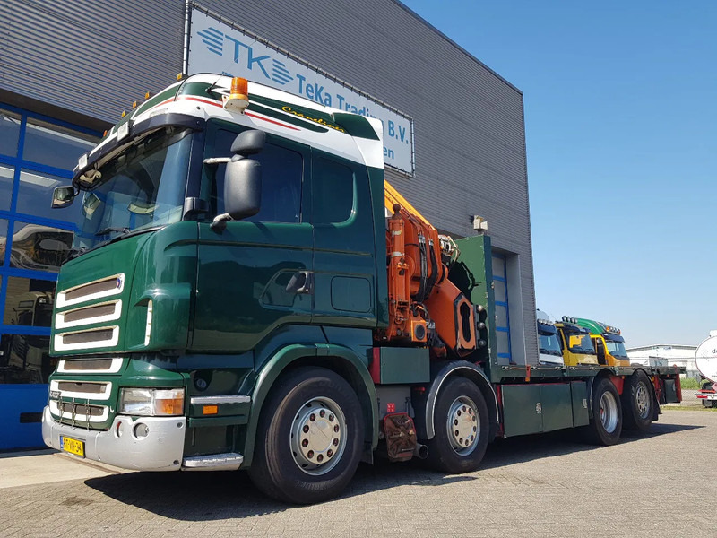 Scania R420 8x2 HIAB 800E-7 Hipro 80 ton/meter Winch Retarder - Camião grua: foto 2 Scania R420 8x2 HIAB 800E-7 Hipro 80 ton/meter Winch Retarder - Camião grua: foto 2