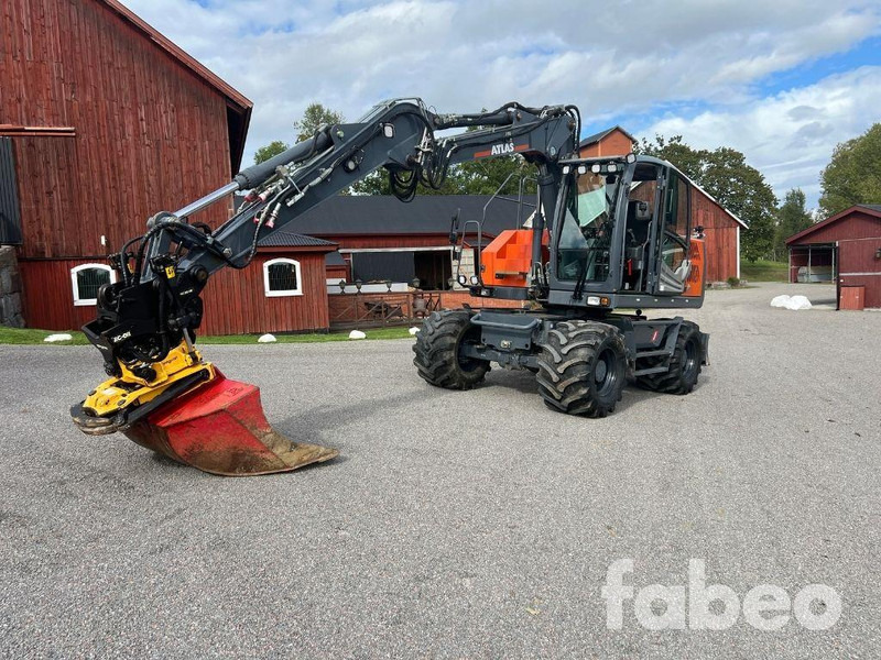 Atlas 140W Swedish Edition - Escavadeira de rodas: foto 1 Atlas 140W Swedish Edition - Escavadeira de rodas: foto 1