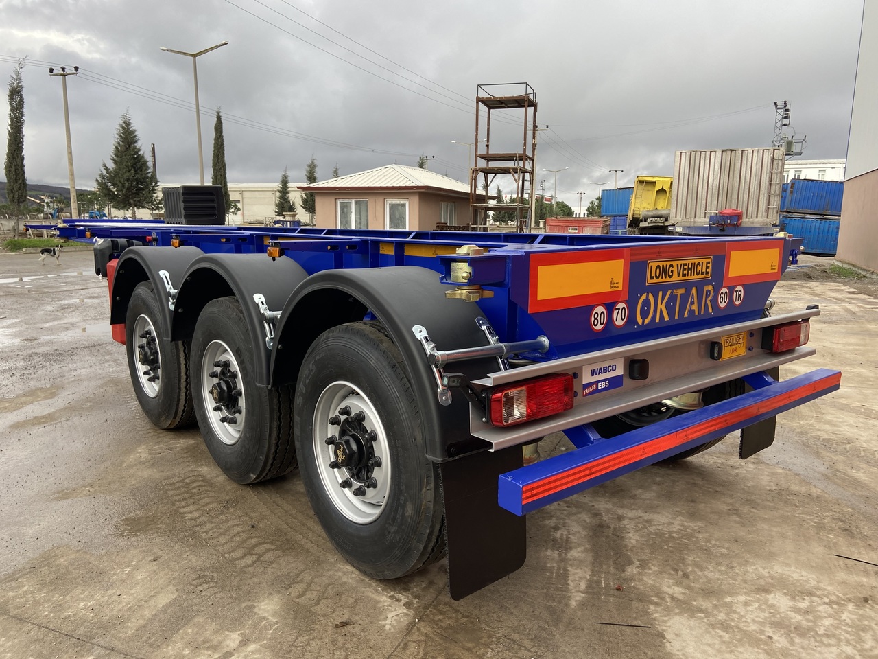 OKTAR ADR CONTAINER TRAILER 20 FEET 2023 - Semi-reboque transportador de contêineres/ Caixa móvel: foto 5 OKTAR ADR CONTAINER TRAILER 20 FEET 2023 - Semi-reboque transportador de contêineres/ Caixa móvel: foto 5