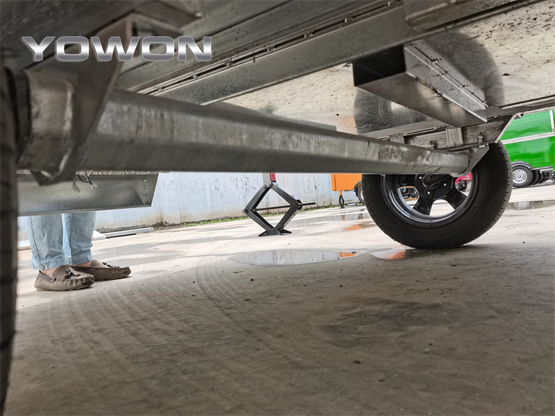 Roulote bar para transporte de alimentos novo YOWON Fully customized food vending cart mobile street fast food trailer: foto 8