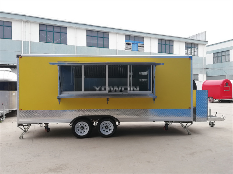 YOWON vintage model square food truck catering truck - Roulote bar: foto 5 YOWON vintage model square food truck catering truck - Roulote bar: foto 5