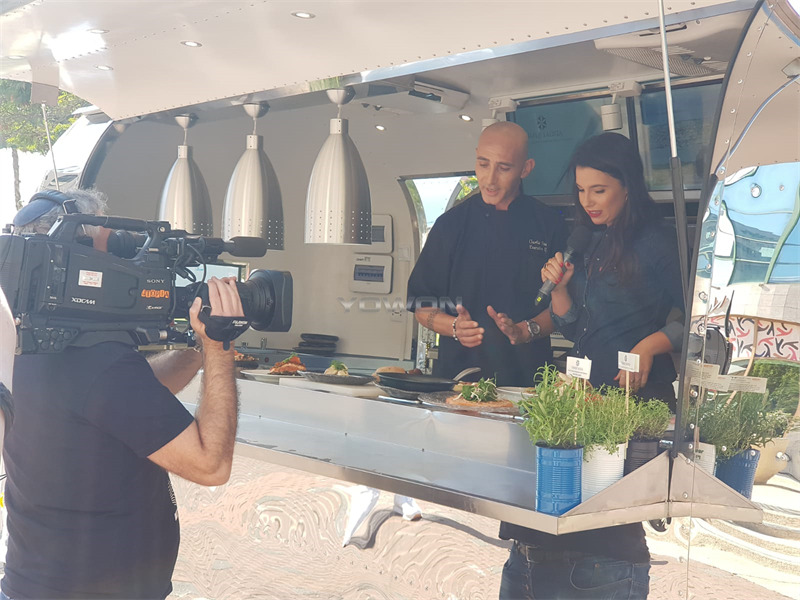 Yowon customized concession food trailer catering cart - Roulote bar: foto 3 Yowon customized concession food trailer catering cart - Roulote bar: foto 3