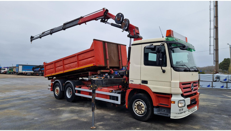 Mercedes-Benz ACTROS 2544L 6X2*4 HMF 1420K4 2012 - Camião com sistema de cabo, Camião grua: foto 2 Mercedes-Benz ACTROS 2544L 6X2*4 HMF 1420K4 2012 - Camião com sistema de cabo, Camião grua: foto 2