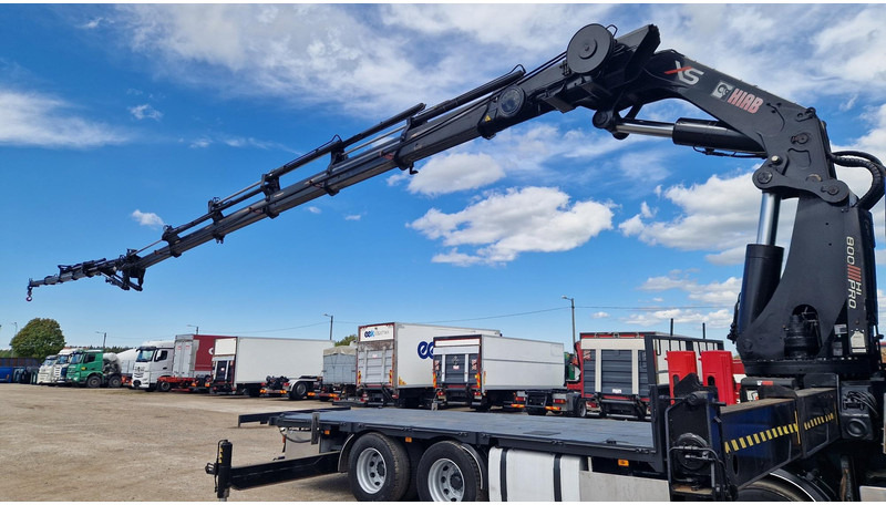 Volvo FH480 8X4 HIAB 800E-6 HiPro + JIB170X5 - Camião de caixa aberta/ Plataforma, Camião grua: foto 4 Volvo FH480 8X4 HIAB 800E-6 HiPro + JIB170X5 - Camião de caixa aberta/ Plataforma, Camião grua: foto 4