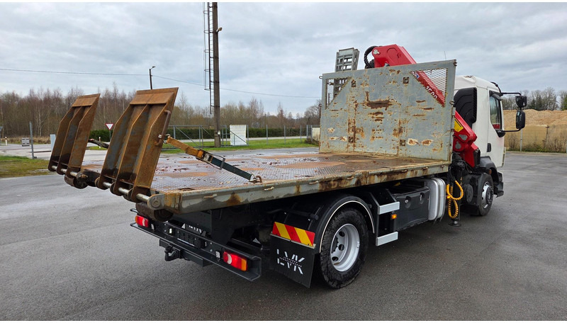 Volvo FL280 4X2 HMF 1560 + platform - Camião polibenne, Camião grua: foto 2 Volvo FL280 4X2 HMF 1560 + platform - Camião polibenne, Camião grua: foto 2