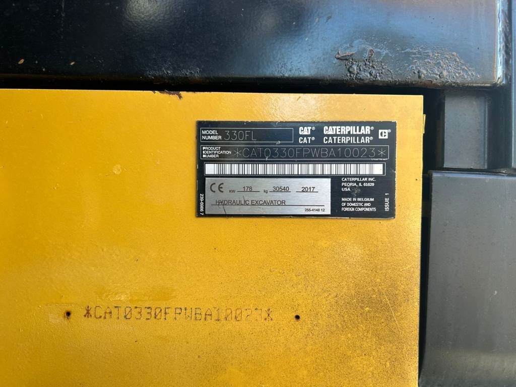 Escavadora de rastos CAT 330F L (Roto|GPS|2 buckets): foto 10