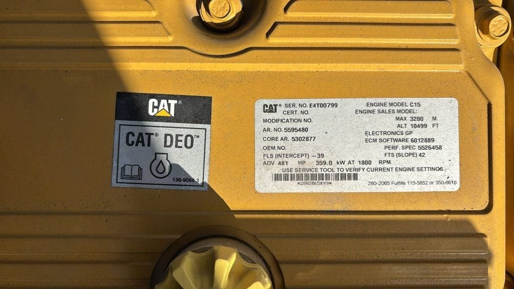 Escavadora de rastos CAT 374: foto 7