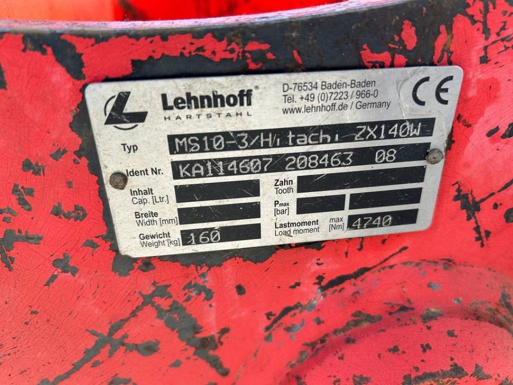 Escavadeira de rodas Hitachi ZX 140 W-5B: foto 13