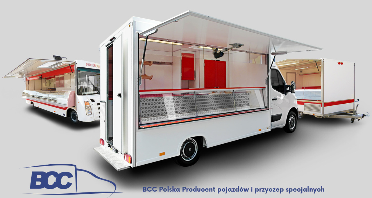 Food truck para transporte de alimentos novo BCC POLSKA - FOOD TRUCK - MOBILNY SKLEP MIĘSNY PEUGEOT BOXER: foto 15