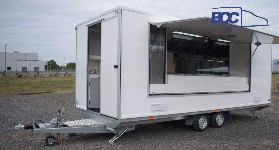 BCC POLSKA - PRZYCZEPA GASTRONOMICZNA - FOOD TRUCK - CATERING TRAILER - HANDLOWA, PIZZA, BURGER, KEBAB, KURCZAK Z ROŻNA, LODY, KAWA, PĄCZKI - Roulote bar: foto 1 BCC POLSKA - PRZYCZEPA GASTRONOMICZNA - FOOD TRUCK - CATERING TRAILER - HANDLOWA, PIZZA, BURGER, KEBAB, KURCZAK Z ROŻNA, LODY, KAWA, PĄCZKI - Roulote bar: foto 1