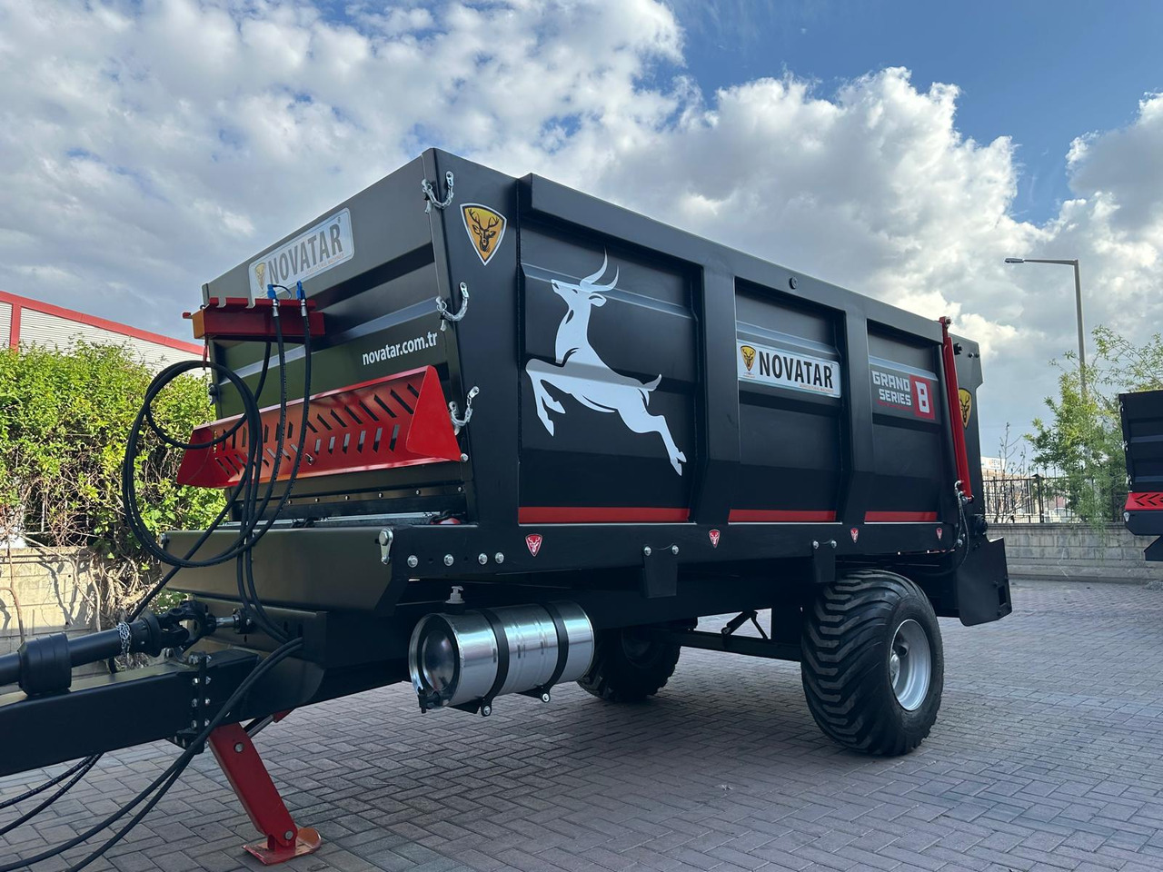 Novatar Manure Spreader 6 m3 - Espalhador de estrume: foto 4 Novatar Manure Spreader 6 m3 - Espalhador de estrume: foto 4