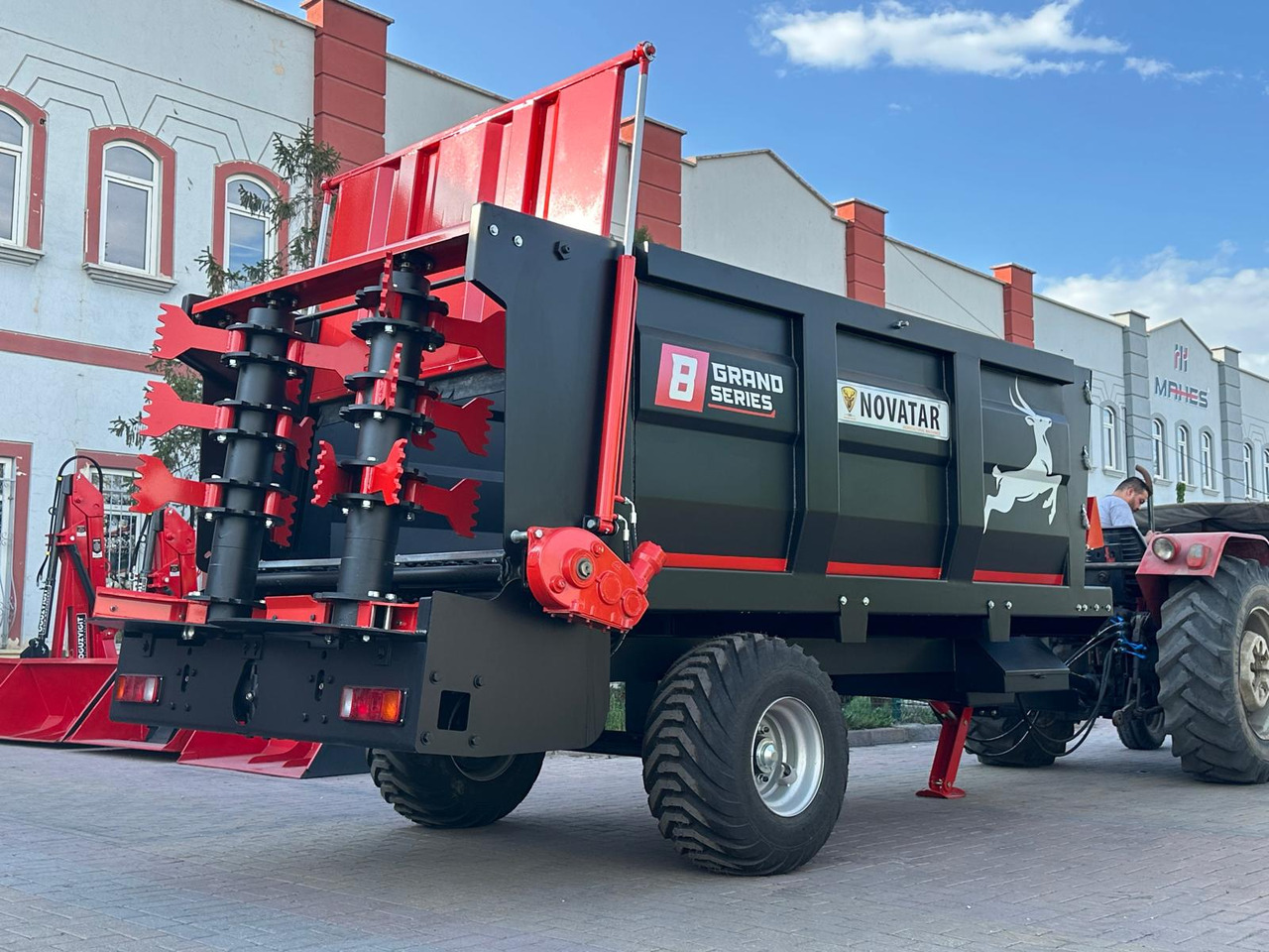 Novatar Manure Spreader 6 m3 - Espalhador de estrume: foto 3 Novatar Manure Spreader 6 m3 - Espalhador de estrume: foto 3