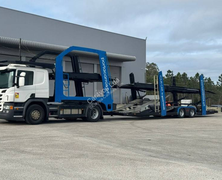 Scania P 450 - Camião transporte de veículos: foto 1 Scania P 450 - Camião transporte de veículos: foto 1