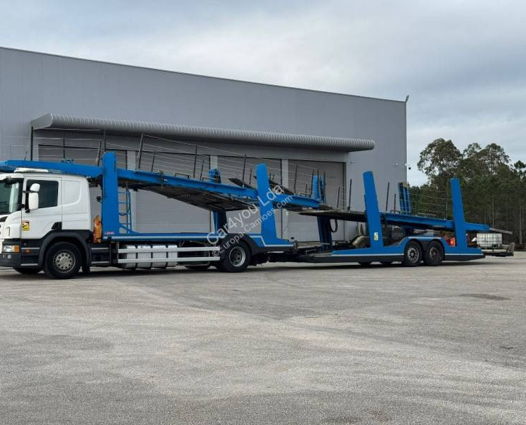 Scania P 450 - Camião transporte de veículos: foto 1 Scania P 450 - Camião transporte de veículos: foto 1