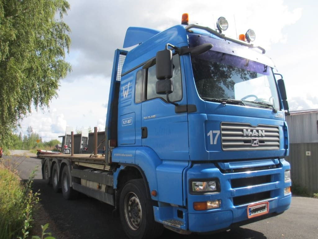 MAN 33.480 8x4 rahtilavalla,jatkoperä - Camião de caixa aberta/ Plataforma: foto 2 MAN 33.480 8x4 rahtilavalla,jatkoperä - Camião de caixa aberta/ Plataforma: foto 2