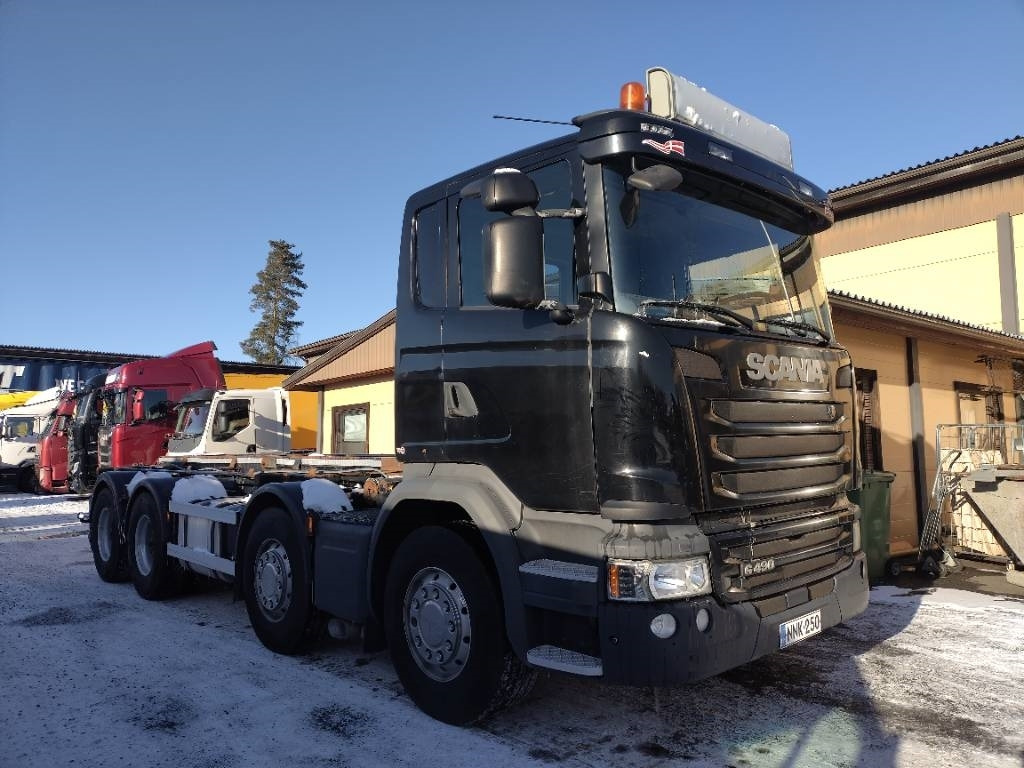 Scania R490 8x4 vaijerilaite,Euro6 - Camião multibenne: foto 1 Scania R490 8x4 vaijerilaite,Euro6 - Camião multibenne: foto 1
