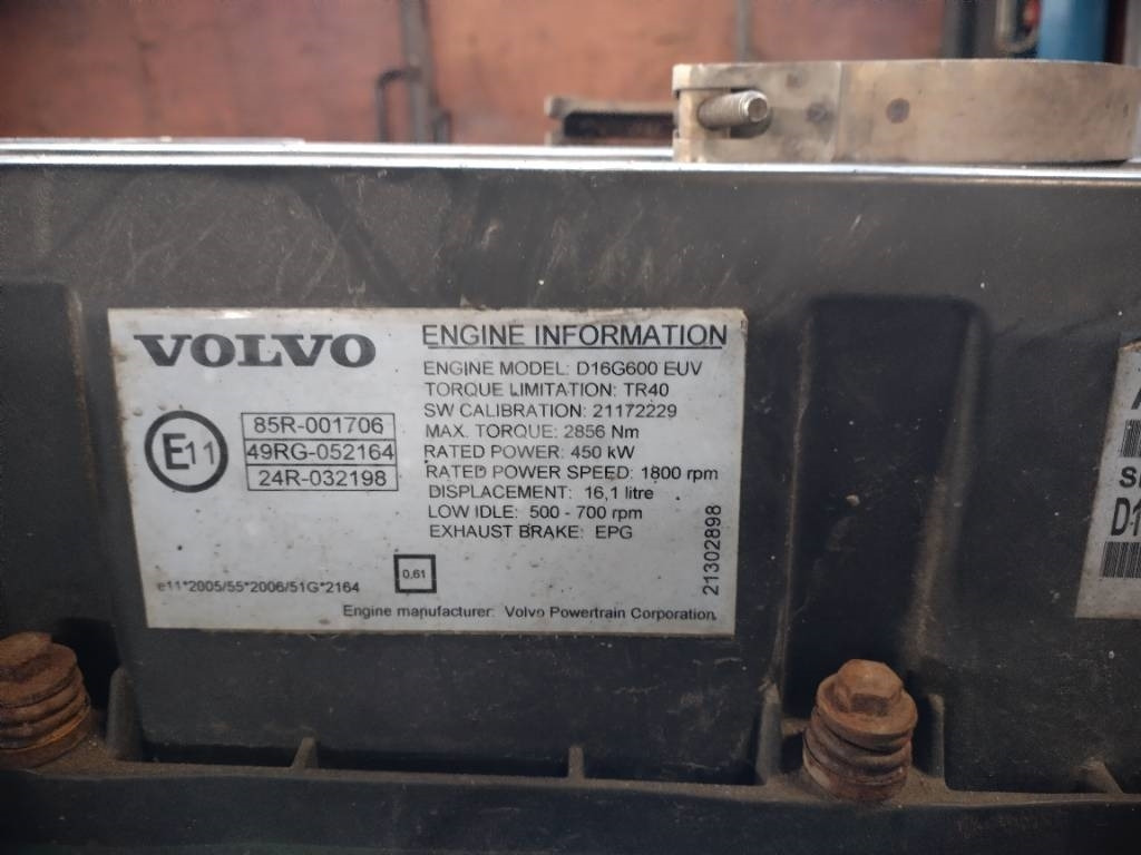 Volvo D16G täys korjattu moottori - Motor por Camião: foto 4 Volvo D16G täys korjattu moottori - Motor por Camião: foto 4