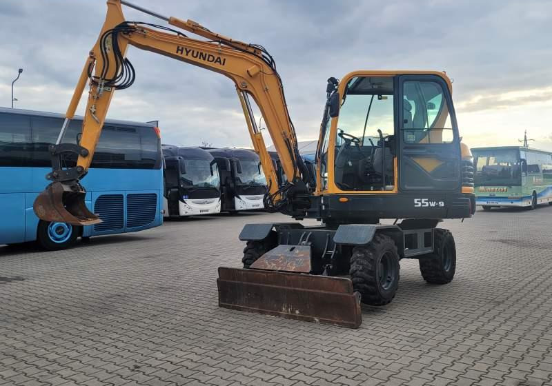 Escavadeira de rodas Hyundai ROBEX 55W-9 EXCAVATOR / SPROWADZONY Z FRANCJI: foto 16 Escavadeira de rodas Hyundai ROBEX 55W-9 EXCAVATOR / SPROWADZONY Z FRANCJI: foto 16
