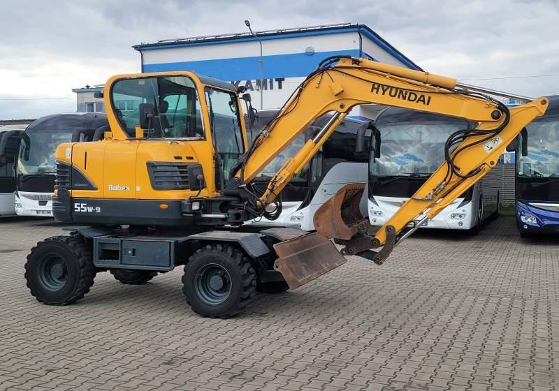 Escavadeira de rodas Hyundai ROBEX 55W-9 EXCAVATOR / SPROWADZONY Z FRANCJI: foto 17 Escavadeira de rodas Hyundai ROBEX 55W-9 EXCAVATOR / SPROWADZONY Z FRANCJI: foto 17