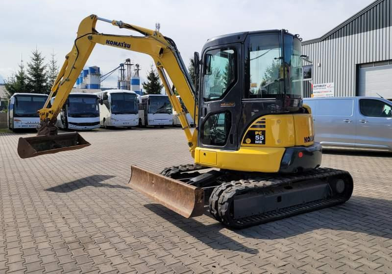 Komatsu PC55MR-3 / SPROWADZONA / 4 380 MTH - Escavadora de rastos: foto 4 Komatsu PC55MR-3 / SPROWADZONA / 4 380 MTH - Escavadora de rastos: foto 4