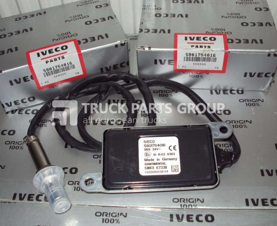 IVECO Stralis EURO 5, EURO 6 NOX sensor, 5801754016, 5WK967338, 5WK967 sensor - Sensor por Camião: foto 1 IVECO Stralis EURO 5, EURO 6 NOX sensor, 5801754016, 5WK967338, 5WK967 sensor - Sensor por Camião: foto 1