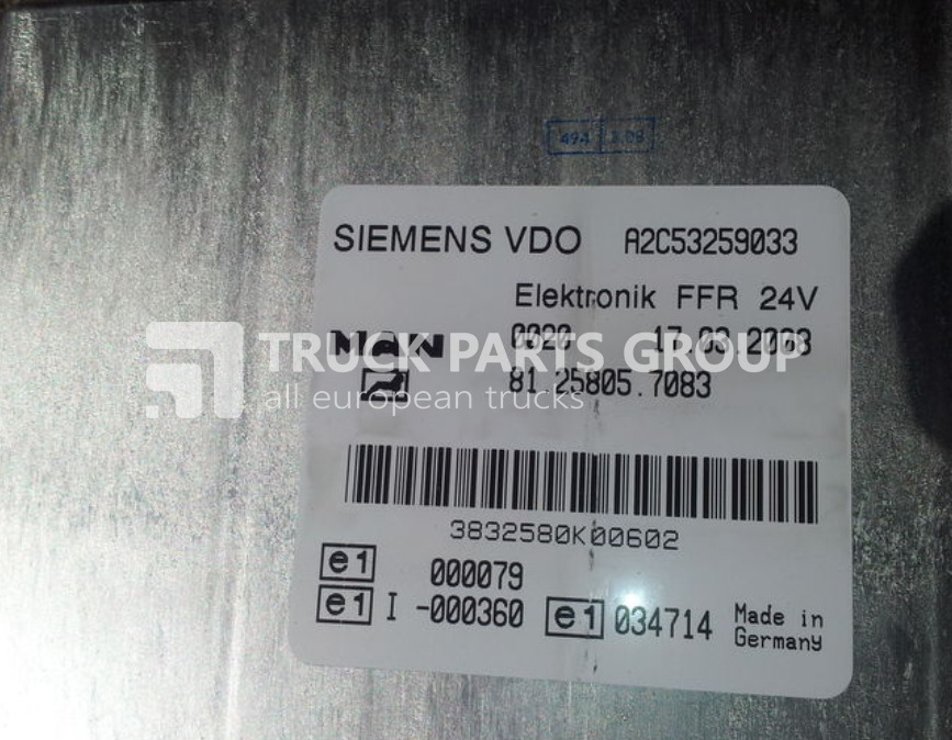 MAN TGX ignition set >>>>> BOSCH 0281020067 + PTM + chip key, EURO 5 control unit - Centralina electrónica por Camião: foto 3 MAN TGX ignition set >>>>> BOSCH 0281020067 + PTM + chip key, EURO 5 control unit - Centralina electrónica por Camião: foto 3