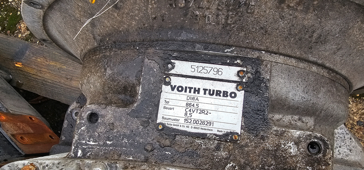 MAN MAN VOITH TURBO gearbox type 864,5 DIWA, 5125796, 5088231, C4VT0R2-8,5, 5887113, 5071864, 81330016679, 5096411, 5125796, 1520026291, 6894672, 1520022011, 5887113, 1520022831, 5088231, 5071864, 8133001 - Peça de reposição por Camião: foto 1 MAN MAN VOITH TURBO gearbox type 864,5 DIWA, 5125796, 5088231, C4VT0R2-8,5, 5887113, 5071864, 81330016679, 5096411, 5125796, 1520026291, 6894672, 1520022011, 5887113, 1520022831, 5088231, 5071864, 8133001 - Peça de reposição por Camião: foto 1