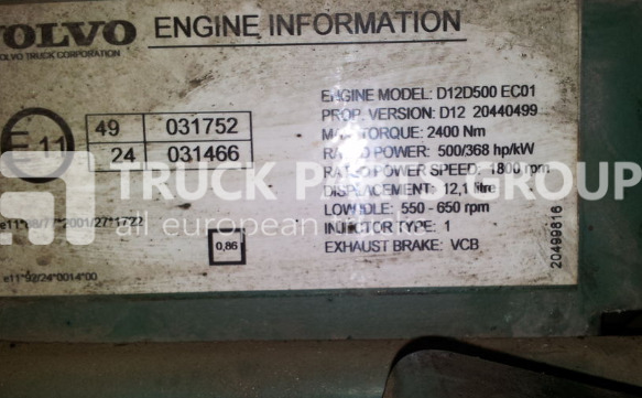VOLVO FH12 D12D engine control unit, ECU, EDC, D control unit - Centralina electrónica por Camião: foto 2 VOLVO FH12 D12D engine control unit, ECU, EDC, D control unit - Centralina electrónica por Camião: foto 2