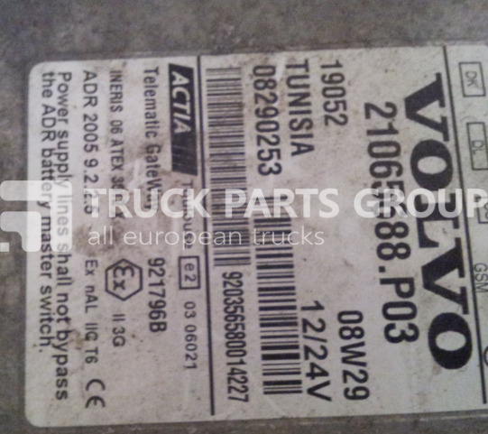 VOLVO FH12, FH13 FH4, EURO4, EURO5 EURO6 telematic gateway control uni control unit - Centralina electrónica por Camião: foto 1 VOLVO FH12, FH13 FH4, EURO4, EURO5 EURO6 telematic gateway control uni control unit - Centralina electrónica por Camião: foto 1