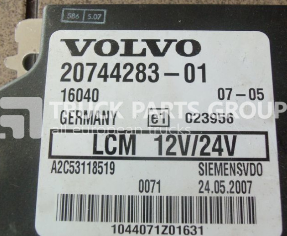 VOLVO FH12, FM12 EURO 3 emission, lightning control unit LCM, SLCM, 20 control unit - Centralina electrónica por Camião: foto 2 VOLVO FH12, FM12 EURO 3 emission, lightning control unit LCM, SLCM, 20 control unit - Centralina electrónica por Camião: foto 2