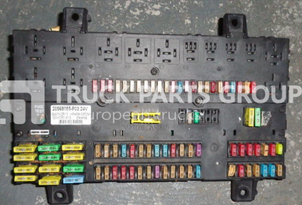 VOLVO FH13, FM13, EURO 4, EURO 5 emission fuse and relay centre, centr fuse block - Fusível por Camião: foto 2 VOLVO FH13, FM13, EURO 4, EURO 5 emission fuse and relay centre, centr fuse block - Fusível por Camião: foto 2