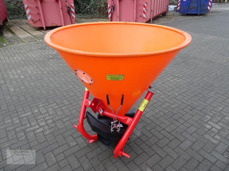 Espalhador de areia/ Sal novo Dexwal Salzstreuer Düngerstreuer Streuer Trichterstreuer 500 Liter: foto 7