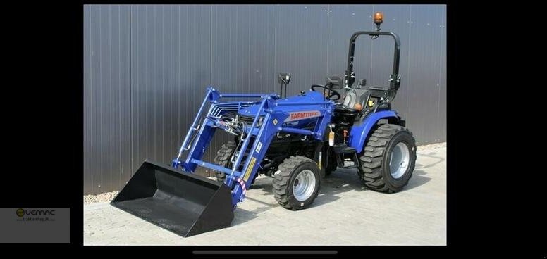 Mini trator novo Farmtrac Farmtrac 22 22PS Frontlader Traktor Schlepper NEU Allrad Kubota: foto 10
