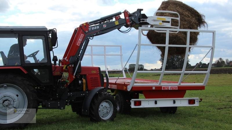 Metal-Fach T014/1 Ballentransportanhänger Ballenanhänger Ballenwagen - Remolque platforma agrícola: foto 2 Metal-Fach T014/1 Ballentransportanhänger Ballenanhänger Ballenwagen - Remolque platforma agrícola: foto 2