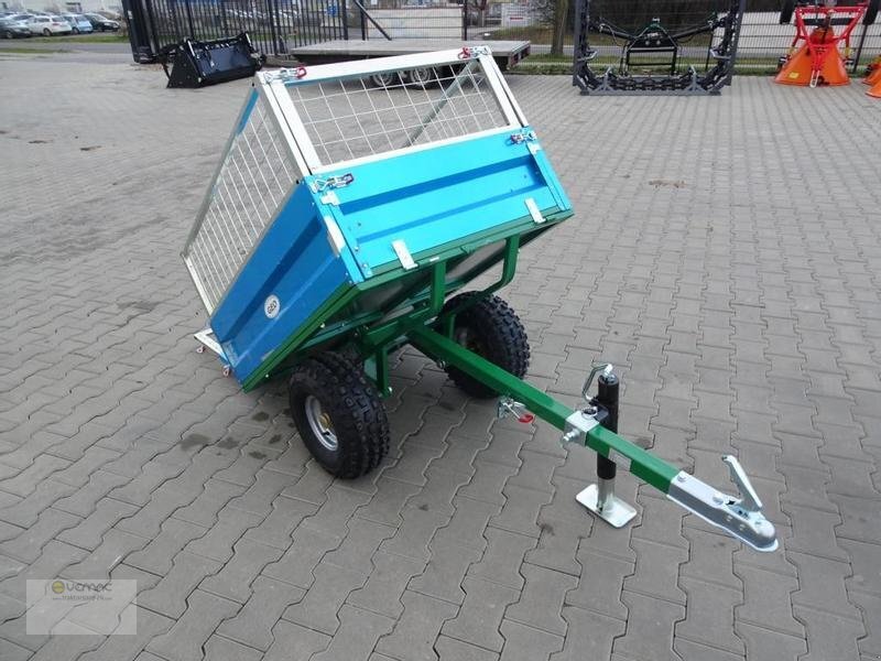 Reboque basculante agrícola novo Vemac Anhänger Geo TR400 400kg Kippanhänger Kipper ATV Quad Traktor NEU: foto 17