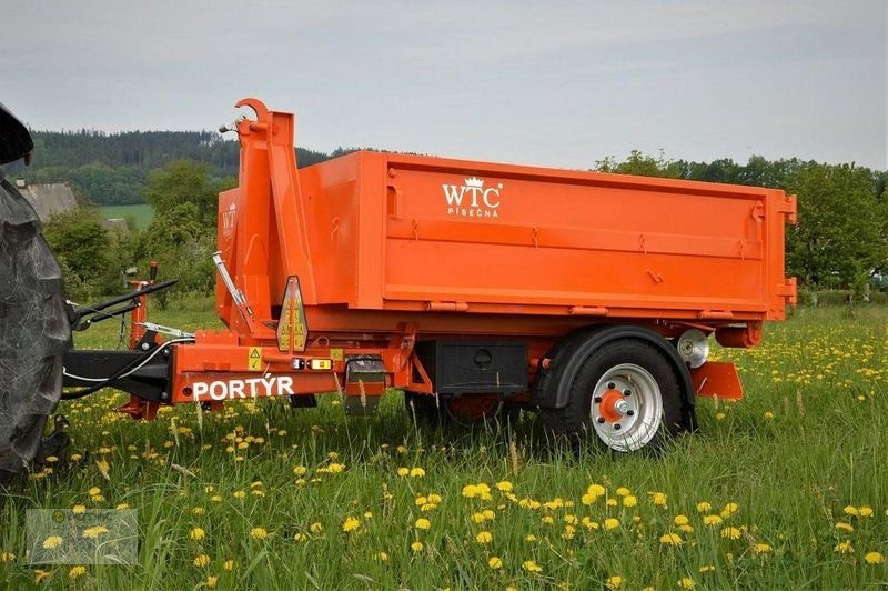 Vemac Hakenliftanhänger Abroller 4300kg WTC Traktor LKW Container NEU - Reboque basculante agrícola: foto 1 Vemac Hakenliftanhänger Abroller 4300kg WTC Traktor LKW Container NEU - Reboque basculante agrícola: foto 1