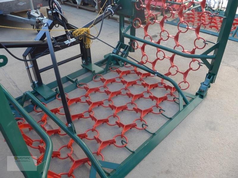 Grade para prados novo Vemac Wiesenschleppe 5m 4reihig Schleppe Striegel hydraulisch Prof: foto 6