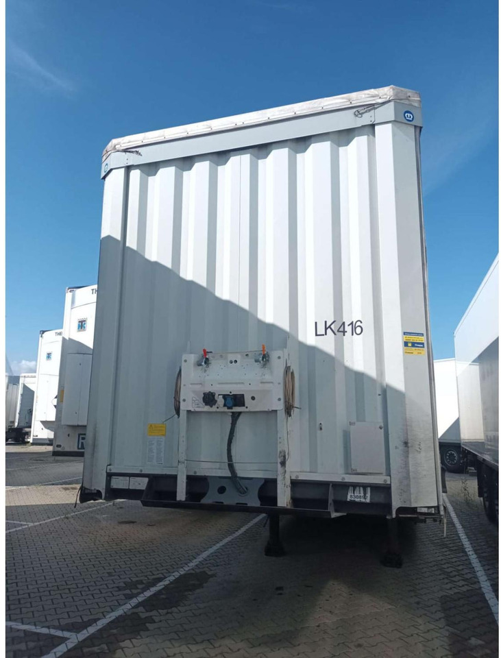 2018 Krone SDP Profi Liner Standard Lifting Axle - Semi-reboque de lona: foto 1 2018 Krone SDP Profi Liner Standard Lifting Axle - Semi-reboque de lona: foto 1