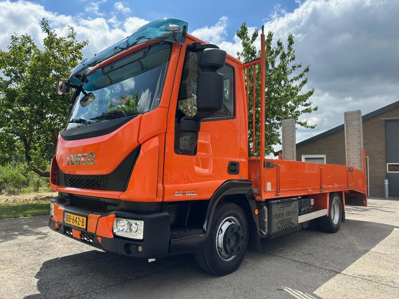 Iveco EuroCargo 80 -160L / EURO 6 / 7.5t / WINCH / ALU RAMPS - Camião transporte de veículos: foto 1 Iveco EuroCargo 80 -160L / EURO 6 / 7.5t / WINCH / ALU RAMPS - Camião transporte de veículos: foto 1