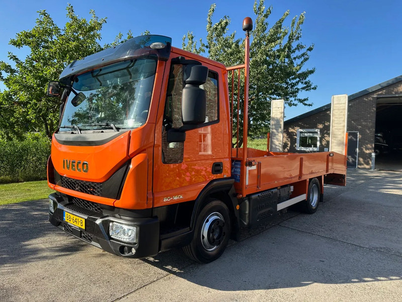 Iveco EuroCargo 80 -160L / EURO 6 / WINCH / ALU RAMPS - Camião transporte de veículos: foto 1 Iveco EuroCargo 80 -160L / EURO 6 / WINCH / ALU RAMPS - Camião transporte de veículos: foto 1