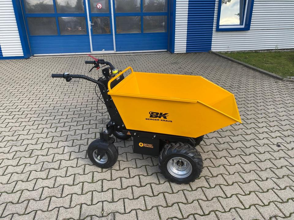 Elektroschubkarre / E-Dumper BK500E 1000W *INKL.19% MWST*BERGER KRAUS*SOFORT!* - Tombador: foto 2 Elektroschubkarre / E-Dumper BK500E 1000W *INKL.19% MWST*BERGER KRAUS*SOFORT!* - Tombador: foto 2