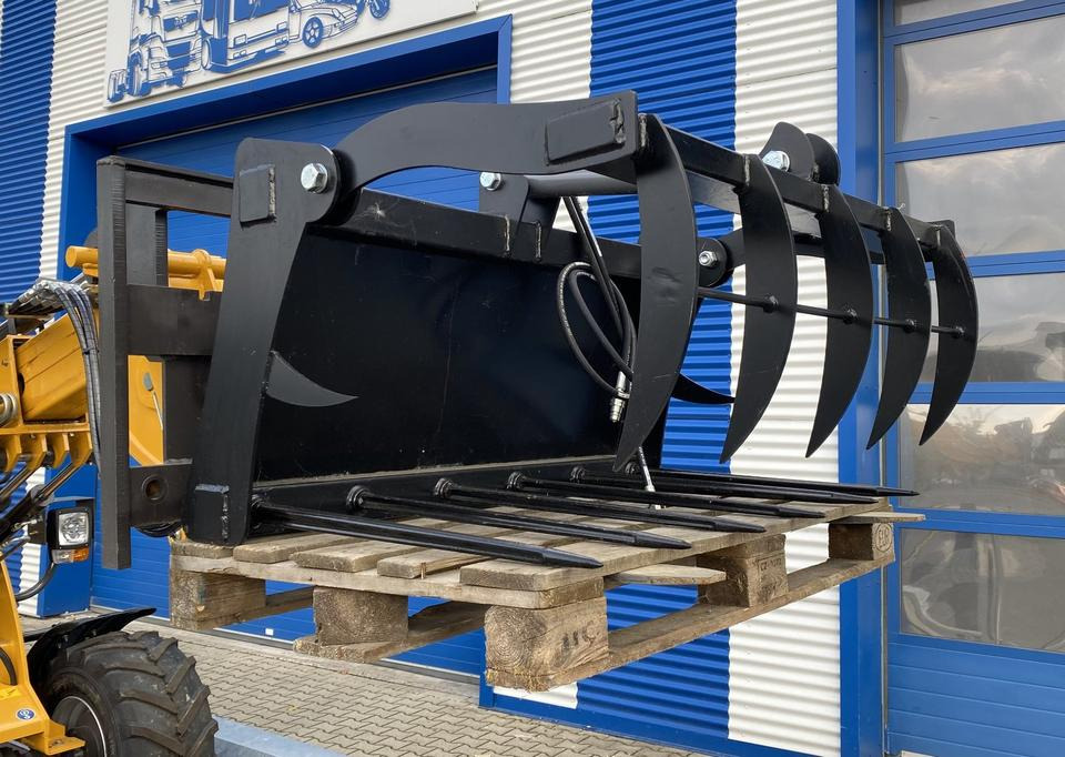 Greifschaufel Krokodilgebiss Dunggabel 1200mm EURO-Aufnahme *INKL.19% MWST* - Equipamento para silagem: foto 1 Greifschaufel Krokodilgebiss Dunggabel 1200mm EURO-Aufnahme *INKL.19% MWST* - Equipamento para silagem: foto 1