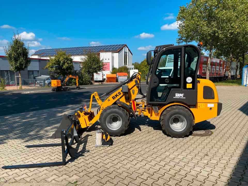 Hoflader/Radlader BK810 *BERGER KRAUS*Kubota *EURO-AUFNAHME*SCHNELLWECHSLER*SOFORT!* - Carregadora articulada: foto 2 Hoflader/Radlader BK810 *BERGER KRAUS*Kubota *EURO-AUFNAHME*SCHNELLWECHSLER*SOFORT!* - Carregadora articulada: foto 2