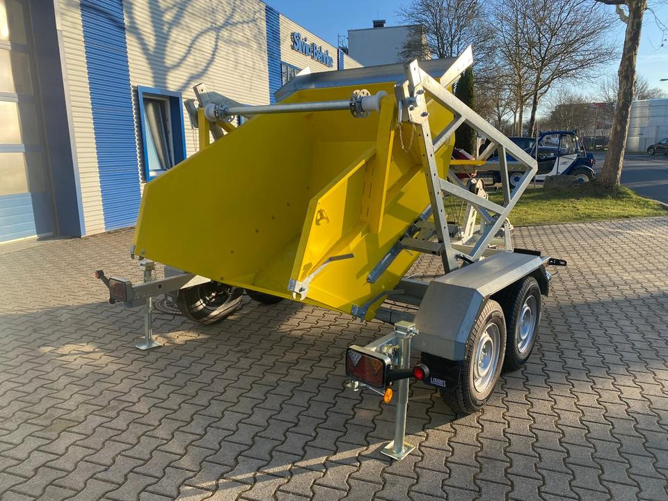 Reboque para bobinas Lorries Kabelanhänger mit Baucontainer 3000KG *INKL.19% MWST*SOFORT VERFÜGBAR!*: foto 16