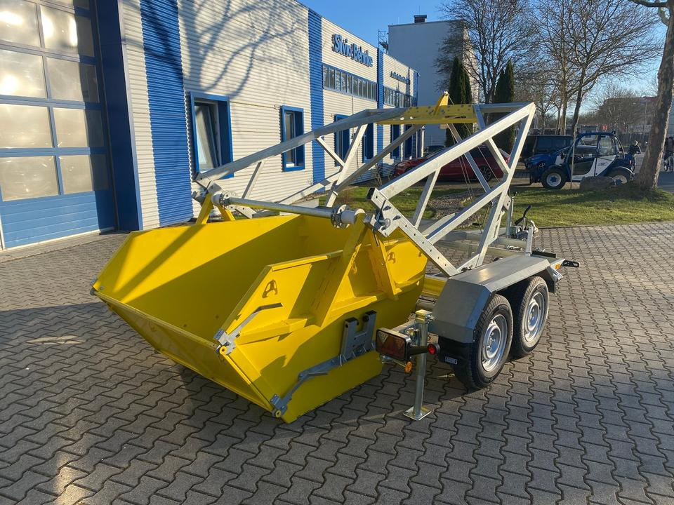 Reboque para bobinas Lorries Kabelanhänger mit Baucontainer 3000KG *INKL.19% MWST*SOFORT VERFÜGBAR!*: foto 6