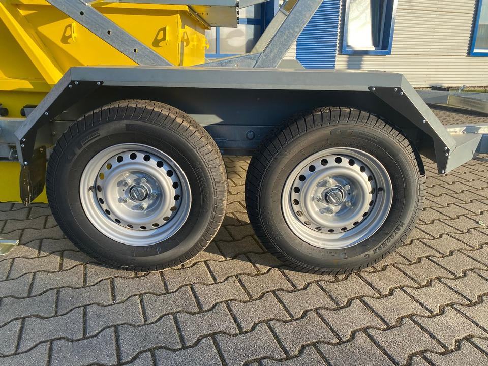 Reboque para bobinas Lorries Kabelanhänger mit Baucontainer 3000KG *INKL.19% MWST*SOFORT VERFÜGBAR!*: foto 8