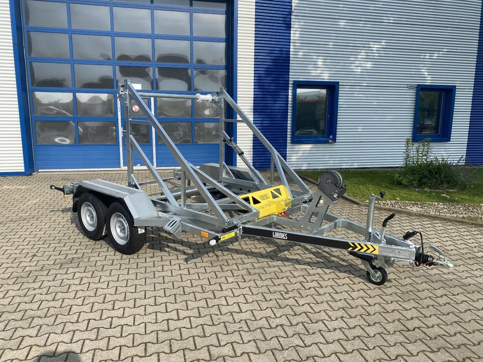 Lorries Kabeltrommel-Anhänger 3000KG *INKL.19% MWST* Kabelanhänger Sofort Verfügbar! - Reboque para bobinas: foto 1 Lorries Kabeltrommel-Anhänger 3000KG *INKL.19% MWST* Kabelanhänger Sofort Verfügbar! - Reboque para bobinas: foto 1