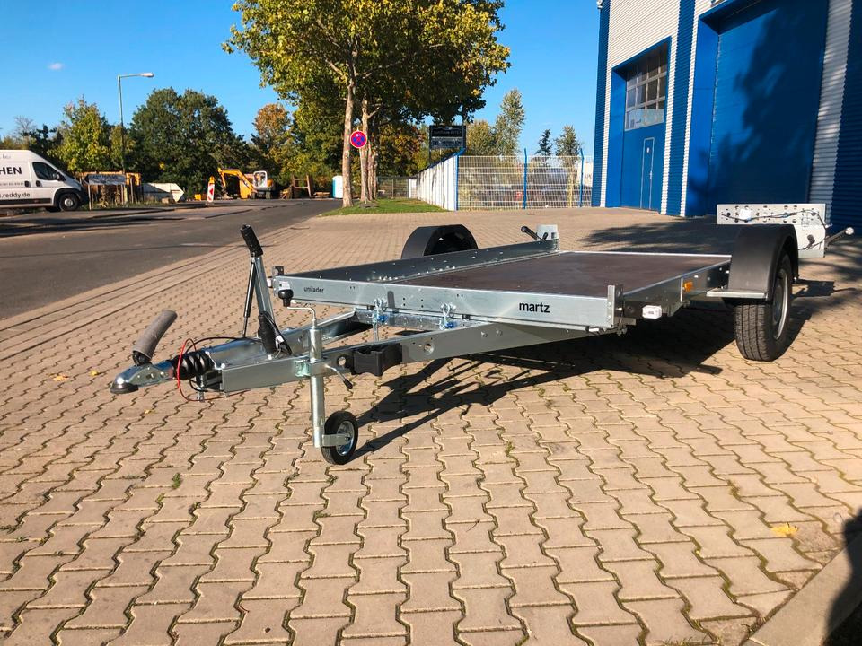 Martz Anhänger / Tieflader 1163Kg Nutzlast mit Knickdeichsel zum Kippen 3250x1850mm *INKL.19% MWST* - Reboque para moto: foto 5 Martz Anhänger / Tieflader 1163Kg Nutzlast mit Knickdeichsel zum Kippen 3250x1850mm *INKL.19% MWST* - Reboque para moto: foto 5