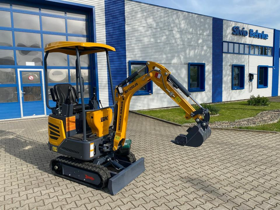 Minibagger BK1250JS + Schaufelpaket *INKL.19% MWST*KUBOTA*BERGER KRAUS*JOYSTICK*SOFORT!* - Mini escavadeira: foto 5 Minibagger BK1250JS + Schaufelpaket *INKL.19% MWST*KUBOTA*BERGER KRAUS*JOYSTICK*SOFORT!* - Mini escavadeira: foto 5